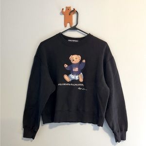 Vintage Polo Bear Crewneck Sweater